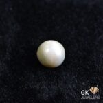 natural south sea pearl 14.47ct white round stone, GK Jewelers Pakistan authentic gemstone photo