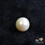 natural south sea pearl 16.15ct white round stone, GK Jewelers Pakistan authentic gemstone photo