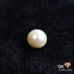 natural south sea pearl 18.66ct off-white round stone, GK Jewelers Pakistan authentic gemstone photo