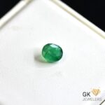 natural emerald 1.88ct green cushion stone, GK Jewelers Pakistan authentic gemstone photo