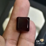 natural agate 21.56ct brown square stone, GK Jewelers Pakistan authentic gemstone photo
