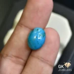natural turquoise 7.53ct blue stone, GK Jewelers Pakistan authentic gemstone photo