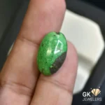natural turquoise 14.40ct green cabochon stone, GK Jewelers Pakistan authentic gemstone photo