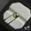 natural peridot 2.76ct green square stone, GK Jewelers Pakistan authentic gemstone photo